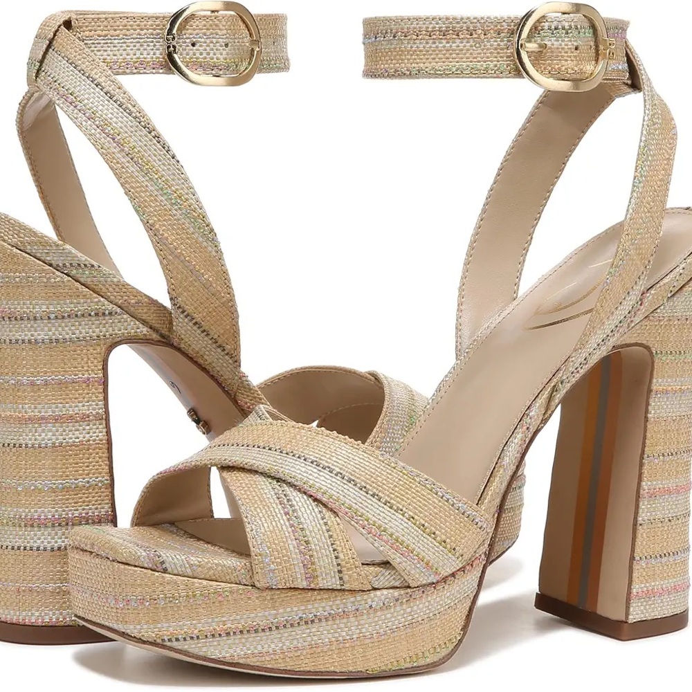 NWT Sam Edelman Kayna block heel sandals
Size 5.5
